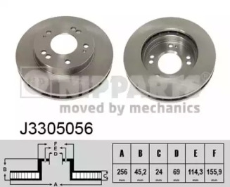 NIPPARTS J3305056