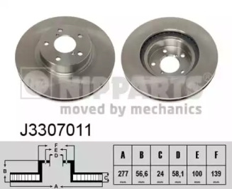 NIPPARTS J3307011