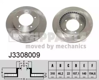 NIPPARTS J3308009