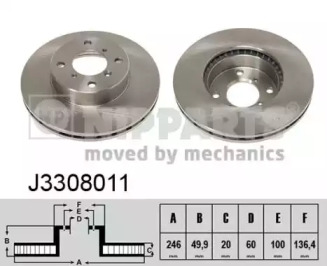 NIPPARTS J3308011