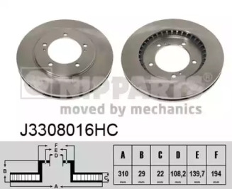 NIPPARTS J3308016HC