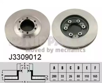 NIPPARTS J3309012