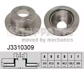 NIPPARTS J3310309