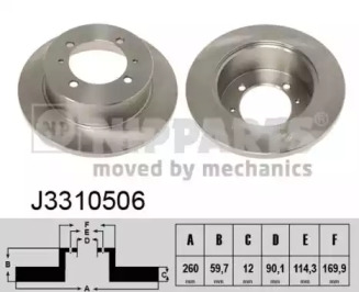 NIPPARTS J3310506