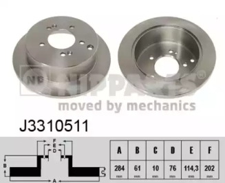 NIPPARTS J3310511