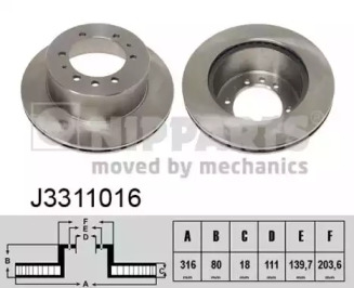 NIPPARTS J3311016