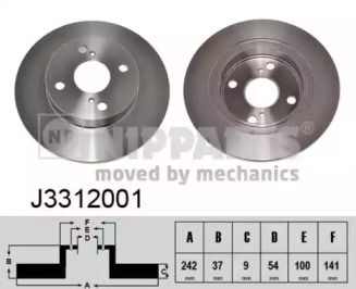 NIPPARTS J3312001