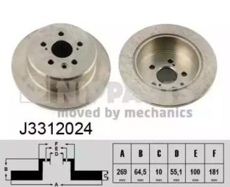 NIPPARTS J3312024