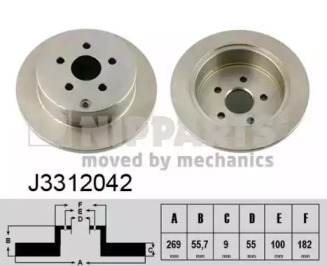 NIPPARTS J3312042