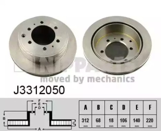 NIPPARTS J3312050