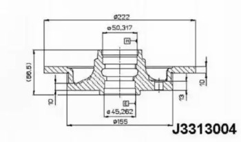 NIPPARTS J3313004