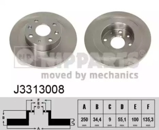 NIPPARTS J3313008