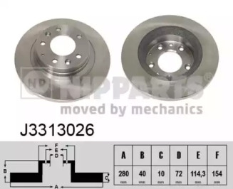 NIPPARTS J3313026