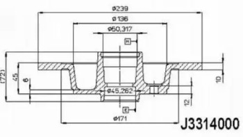 NIPPARTS J3314000