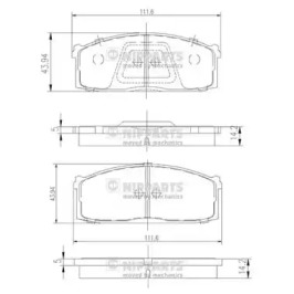 NIPPARTS J3601005