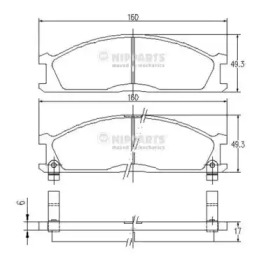 NIPPARTS J3601037