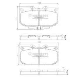 NIPPARTS J3601047