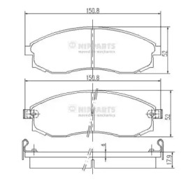 NIPPARTS J3601064