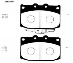 NIPPARTS J3603041