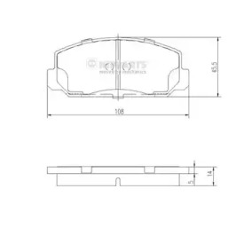 NIPPARTS J3604006