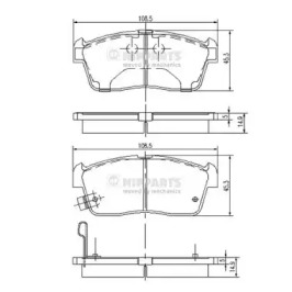 NIPPARTS J3608021