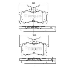 NIPPARTS J3612026