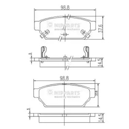 NIPPARTS J3615004