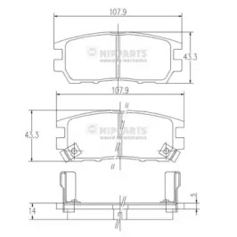 NIPPARTS J3615005