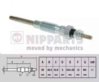 NIPPARTS J5712018