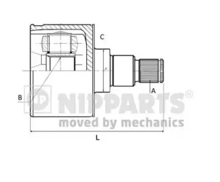 NIPPARTS N2837001 NIPPARTS N2837001