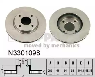 NIPPARTS N3301098