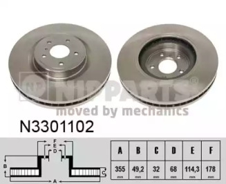 NIPPARTS N3301102