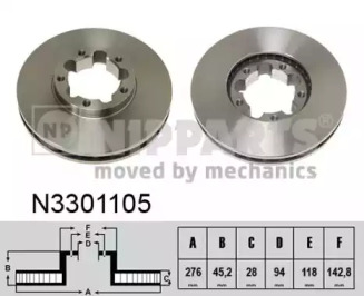 NIPPARTS N3301105