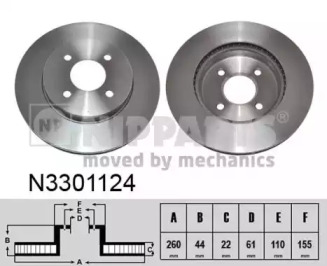 NIPPARTS N3301124