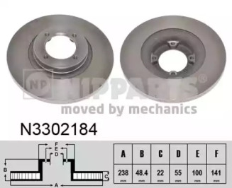 NIPPARTS N3302184