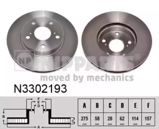 NIPPARTS N3302193