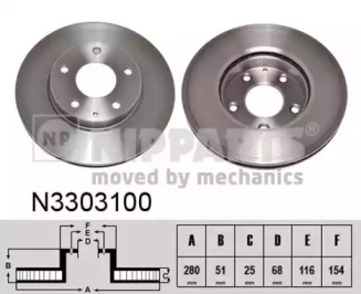 NIPPARTS N3303100