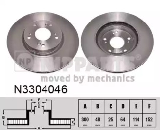 NIPPARTS N3304046