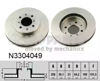 NIPPARTS N3304049