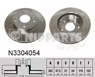 NIPPARTS N3304054