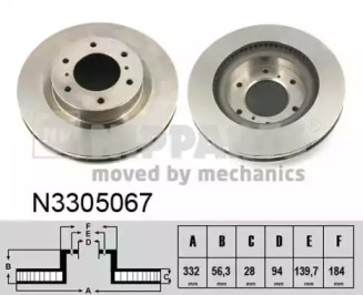 NIPPARTS N3305067