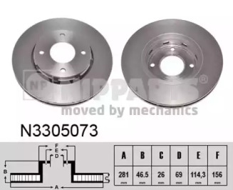NIPPARTS N3305073