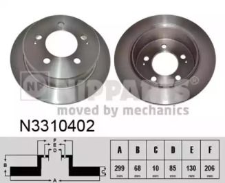 NIPPARTS N3310402