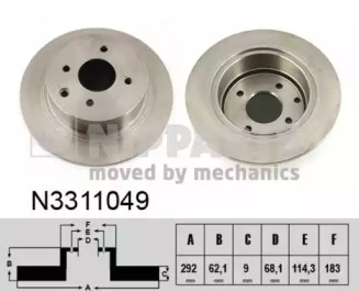 NIPPARTS N3311049