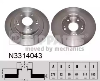 NIPPARTS N3314043