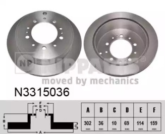 NIPPARTS N3315036