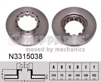 NIPPARTS N3315038