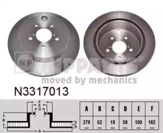 NIPPARTS N3317013