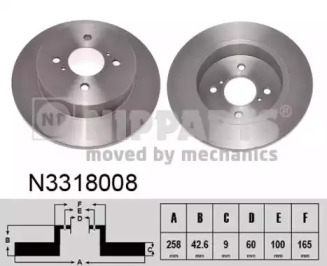 NIPPARTS N3318008