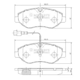 NIPPARTS N3601100